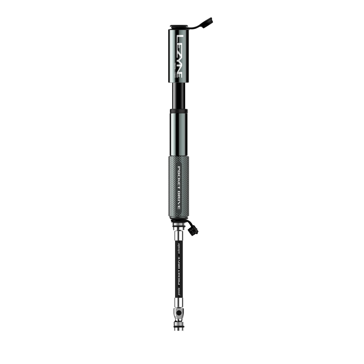 Mini Bomba Lezyne Pocket Drive Gloss Lite Grey
