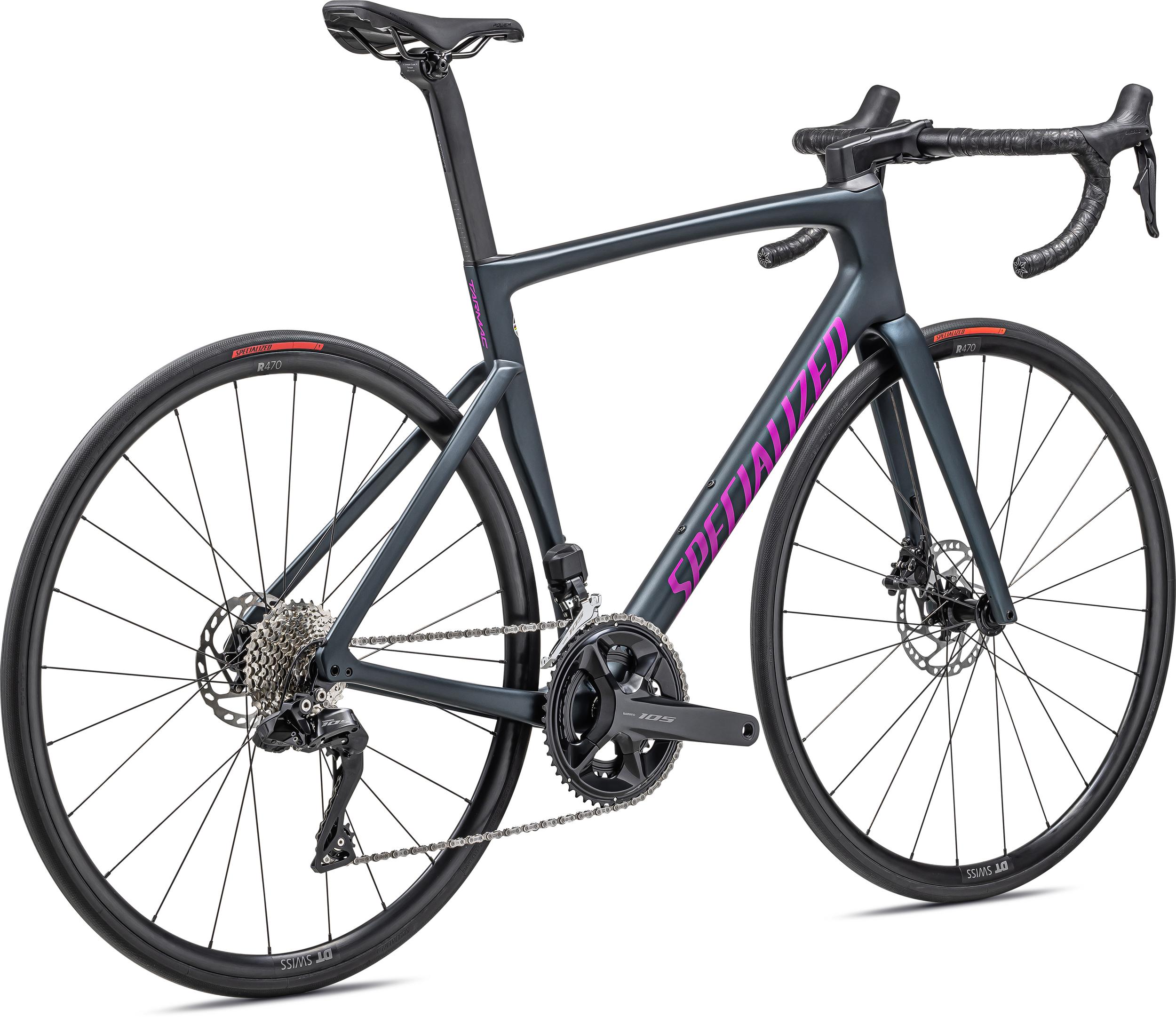 Bicicletas Carretera Tarmac SL7 Comp Shimano 105 Di2 Specialized 2023 Satin Metallic Deep Lake/Purple Orchid #3