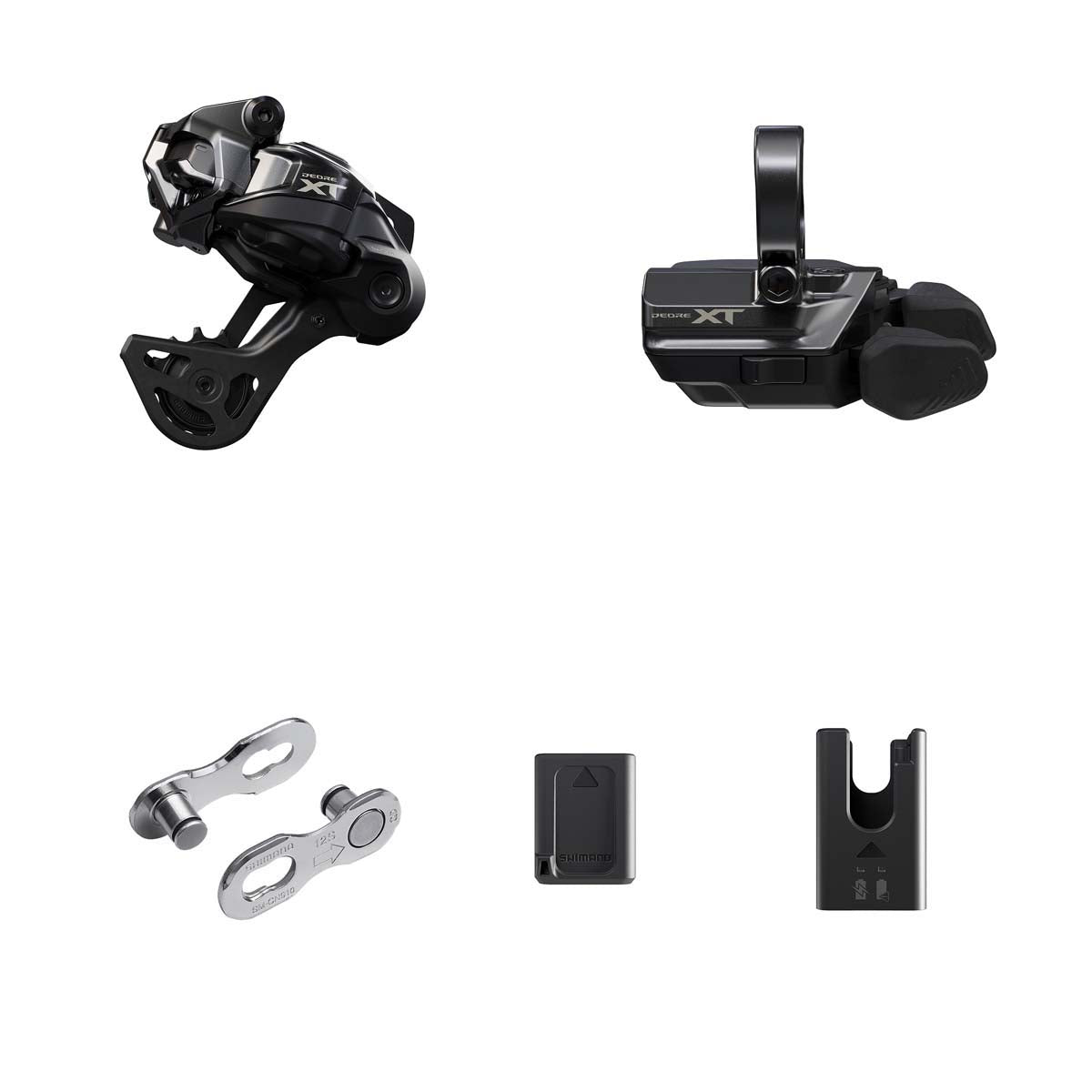 Kit Actualización Cambio Trasero Shimano XT Di2 RD-M8250-UPG-KIT GS Abrazadera Negro
