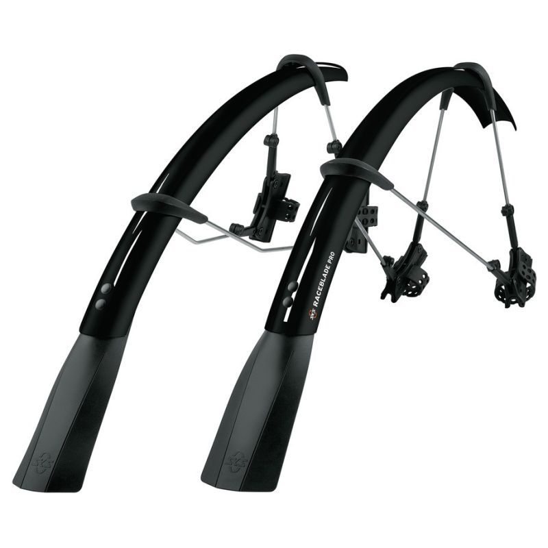 Pack Guardabarros Delantero/Trasero SKS Raceblade Pro 18-23mm Negro
