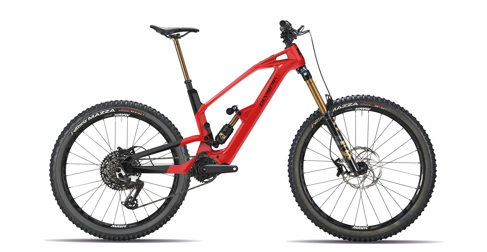 Olympia Ηekton E-Bike 180 Evo-R Rojo
