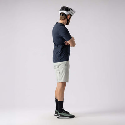 Pantalón Corto MTB Scott Vertic Pro SL Hombre Spray Grey #4