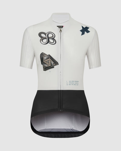 Maillot Manga Corta Assos Dyora RS S11 X Safa Brian Mujer Almond Milk #3